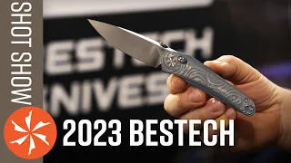 New Bestech Knives at SHOT Show 2023 - KnifeCenter.com
