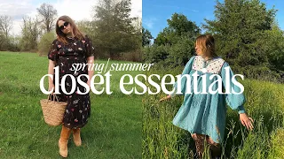 spring + summer wardrobe essentials 2023 (closet must haves)