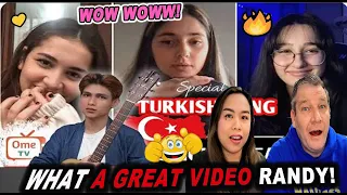 SPESIAL LAGU TURKI ! Cewek Cewek Turki ini pada kaget di nyanyiin lagu Turki | Couple REACTION !