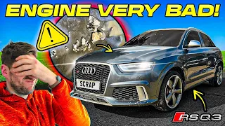 I BOUGHT THIS AUDI RSQ3 FOR HALF PRICE... BUT THE ENGINES DEAD!! PT.2