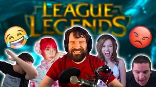 Crazy Rage 😡 And Funny Moments 😂| Destiny League of Legends Compilation