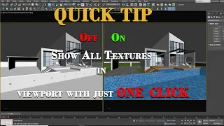 QUICK TIP : Show All Textures in view port with just one click