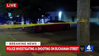 Police investigating shooting on Buchanan Street