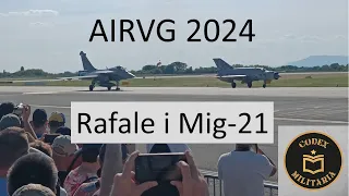 AIRVG2024 - Rafale i Mig-21 u zajedničkom letu!