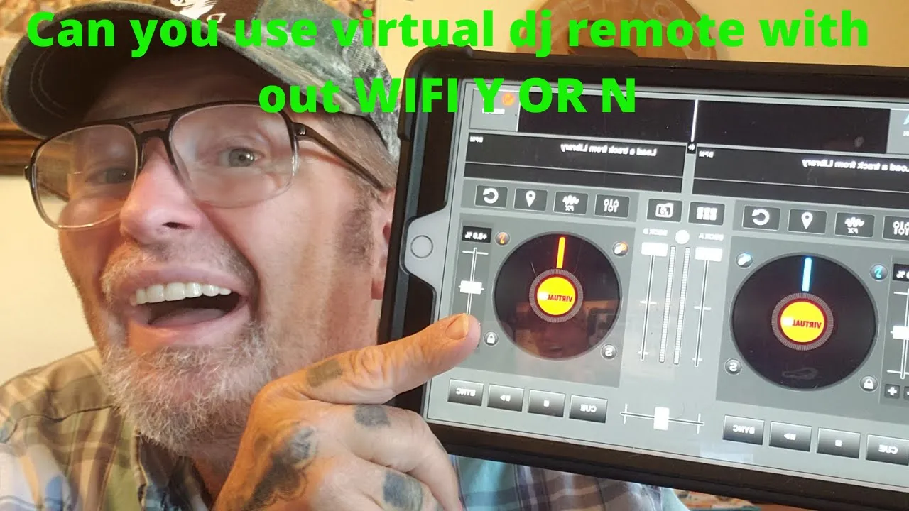 Can you use Virtual DJ Remote with Out WIFI YEA NEA