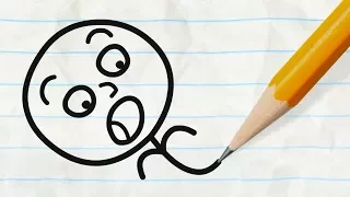 The Pencil vs Pencilmate! CLASSIC PENCILMATION COMPILATION - Pencilmation Cartoons