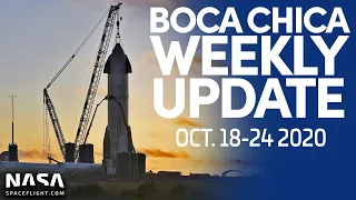 SpaceX Boca Chica Weekly Update - Starship SN8 Static Fire + Nosecone Install, SN9 Close Behind