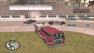 GTA San Andreas: Side Mission - Firefighter