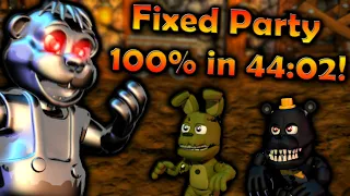 FNAF World - Fixed Party 100% - 44:02 (WR)