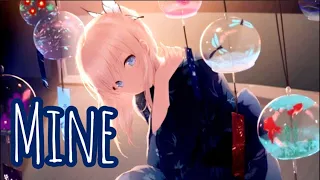 Mine (illenium Remix) [NIGHTCORE] (Lyrics)