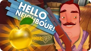 GOLDEN APPLE? TESTING THEORIES AND SECRETS - Hello Neighbour (Hello Neighbor, Update Gameplay)