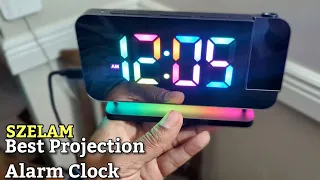 Best Projection Alarm Clock |SZELAM| #honestreview #productzone #clock