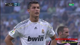 Primer y último gol de Cristiano Ronaldo en el Real Madrid