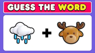 Can You Guess The Christmas Word? Find The Odd One Out |  40 Christmas Emoji Quiz