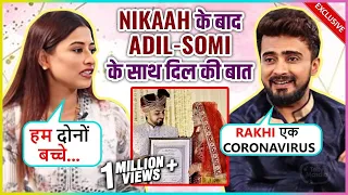 Adil-Somi's First Interview After Nikaah, Reacts On First Meet, Baby Planning, Rakhi-Rajshree & More