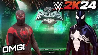 What if Spiderman & Miles Morales.. HEADLINED WRESTLEMANA!?