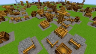 Minecraft Commands: Minecraft Command Block! Mega Dorf Generator!