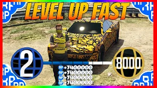 *SOLO* INSANE THIS IS NOW THE FASTEST WAY TO LEVEL UP IN GTA 5 ONLINE (LEVEL IN A DAY) RP METHOD