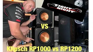 Klipsch RP1000SW vs RP1200SW