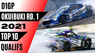 D1GP 2021 | Round 1 - Okuibuki | Top 10 Solo Runs