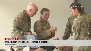First responders, army reserves train together for mass casualty events
