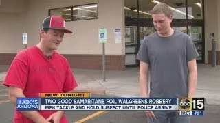 Good Samaritans stop Valley robbery