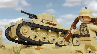 Lego WW2: The Battle of El Alamein - stop motion