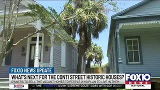 What's next for Conti Street historic houses?