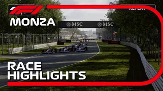 F1 23 | Italian Grand Prix Race Highlights Round 12