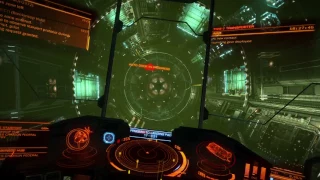 Elite Dangerous: When you accidentally boost through the mail slot