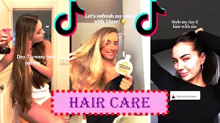 Hair care and growth tips || TikTok Compilation ✨  AESTHETIC #4