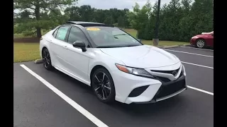 2018 Toyota Camry XSE | 2.5L 4 Cylinder | Full Tour & Start-up at Massey Toyota