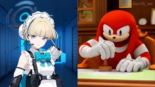 【ブルアカ】Knuckles rates  Blue Archive Unimplemented Girls