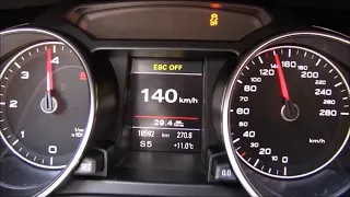 Audi A5 2.0 TDI 190ps 0-170 acceleration.