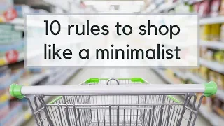 Intentional Shopping 101 | How to Shop Like a Minimalist