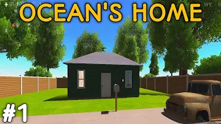 FIRST DAY IN OCEAN'S HOME :ISLAND LIFE SIMULATOR #1