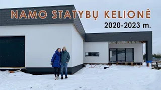 Mes pasistatėme namą! Statybų procesas ir išlaidos 2020-2023 m. / #statomesnama