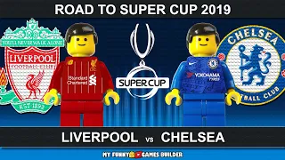 Road To UEFA Super Cup 2019 • Liverpool vs Chelsea • Istanbul 2019 • Lego Football Animation