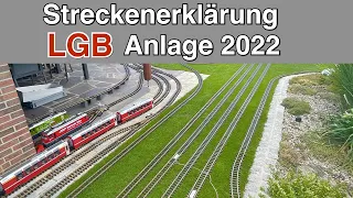 Streckenerklärung LGB Sommeranlage 2022