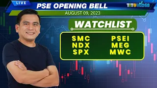 STOCKS REVIEW BY REQUEST | PSE Opening Bell Live August 09, 2023