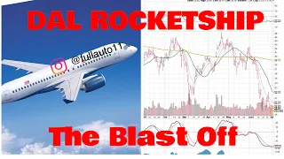 THE BLAST OFF DAL - SWING TRADE #TRADING #INVESTING #STOCKS