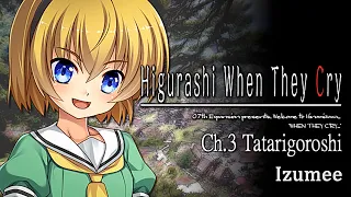 Higurashi When They Cry Hou - Ch.3 Tatarigoroshi ч.1 прохождение