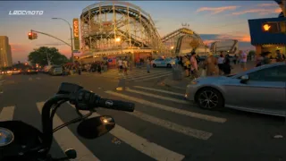 EVO Sportster / IRON 1200 / NYC / Uptown MANHATTAN / CHINA TOWN / BROOKLYN BRIDGE / CONEY ISLAND.