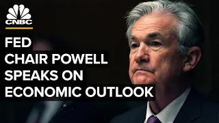Chair Powell speaks after Fed lifts inflation expectations, sees rate hikes in 2023 — 6/16/21
