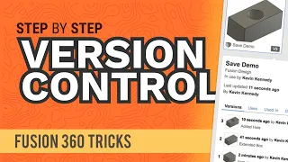 Fusion 360: How to Save Versions of Files and Cache Files in Autodesk Fusion 360 | #fusionFridays