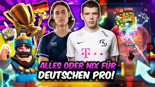 😨🏆DEUTSCHER PRO vs. BESTE SPIELER DER WELT im 6000€ TURNIER! | Clash Royale Deutsch