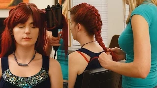 ASMR Hair Play, Styling & Braiding With Binaural Brushing Sounds How to Do Frozen Braid