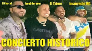 El Taiger, Jacob Forever, El Chacal, Osmani Garcia, Insurrecto JUNTOS EN UN CONCIERTO TAMPA 2022.