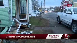 Hit-and run driver crashes into Lynn home, other vehicles