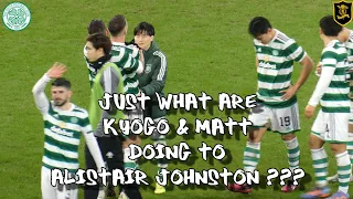 Just What Are 古橋 亨梧 Kyogo Furuhashi & Matt Doing to Alistair Johnston -  Celtic 3 - Livingston 0